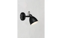Kök & Matplats|Sovrum < Markslojd Fjällbacka Vägglampa 1L Svart