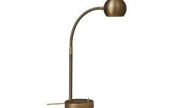 Skrivbordslampor < ArmaturHantverk Fladen Bordslampa 48cm Oxid