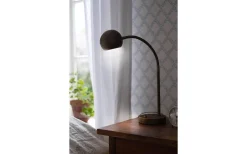 Skrivbordslampor < ArmaturHantverk Fladen Bordslampa 48cm Oxid