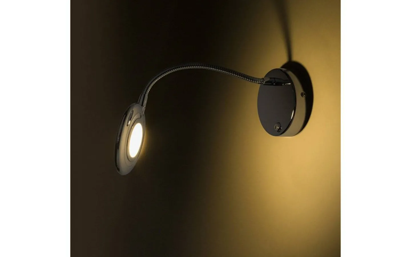 Sovrum|Läslampor < Rendl Flap Vägglampa Krom LED 4,2W 3000K