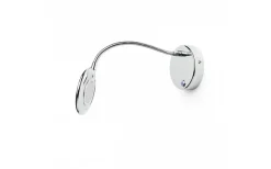 Sovrum|Läslampor < Rendl Flap Vägglampa Krom LED 4,2W 3000K