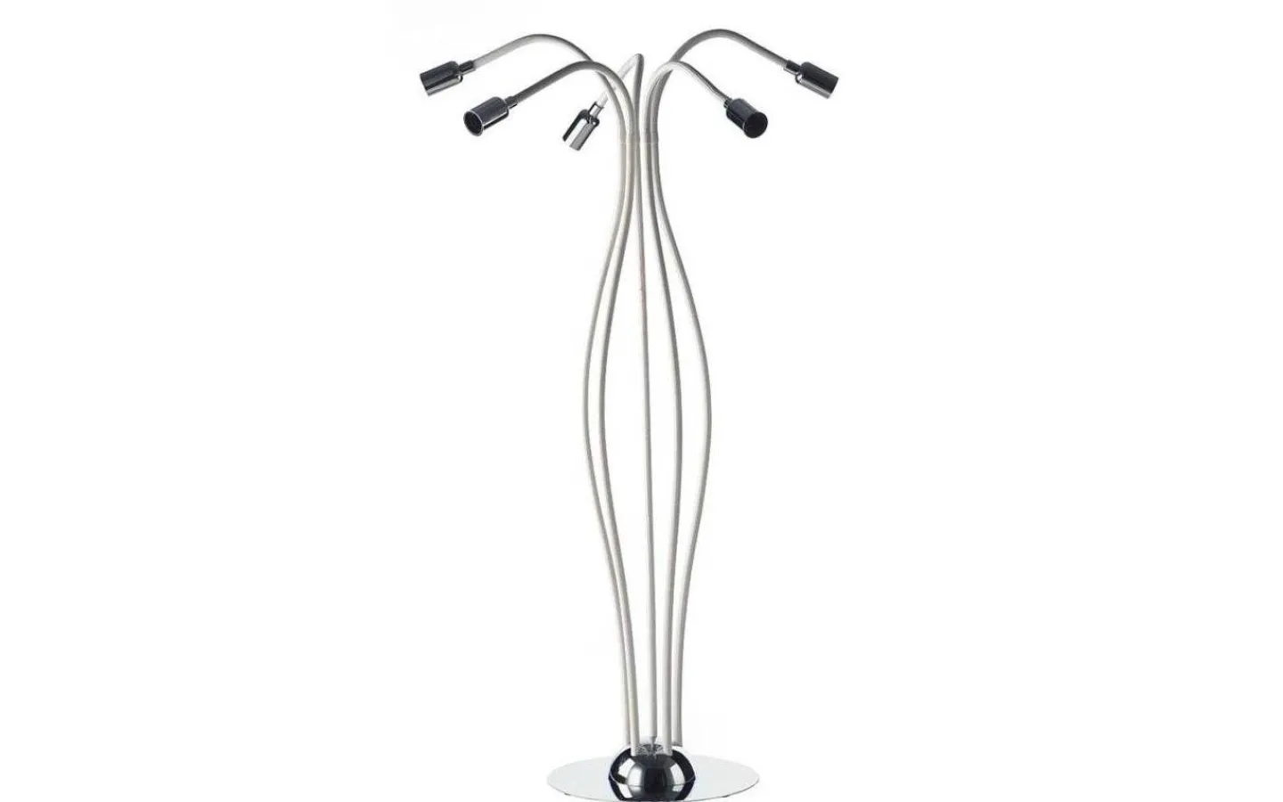 Golvlampor < Oriva Flex Golvlampa 148cm Vit