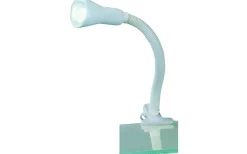 Klämlampor < Trio Lighting Flexo Klämlampa E14 vit