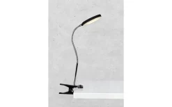 Klämlampor-Markslojd Flex Skrivbordslampa LED 5W Svart/Krom