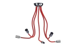 Stora Taklampor Ø70-150 Cm < Oriva Flex Taklampa 80cm Röd