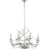 Kristallkronor|Stora Taklampor Ø70-150 Cm-Eglo Flitwick Takkrona 78cm Silver