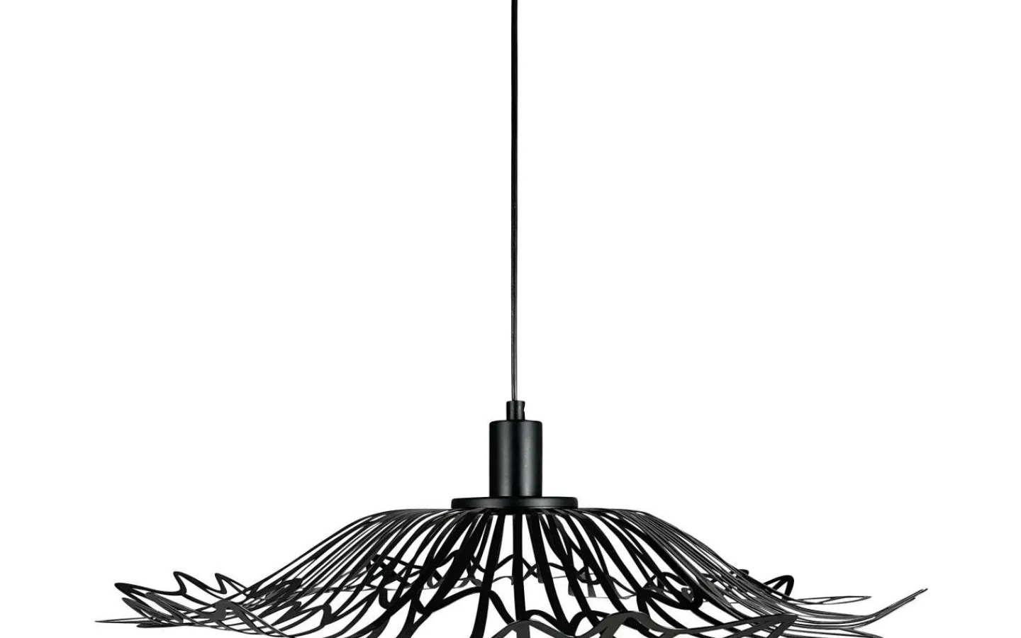 Stora Taklampor Ø50-69 Cm-Dyberg Larsen Flora Taklampa 60cm Mattsvart