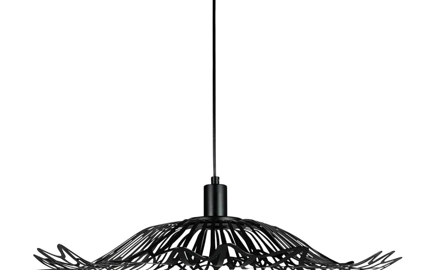 Stora Taklampor Ø50-69 Cm-Dyberg Larsen Flora Taklampa 60cm Mattsvart