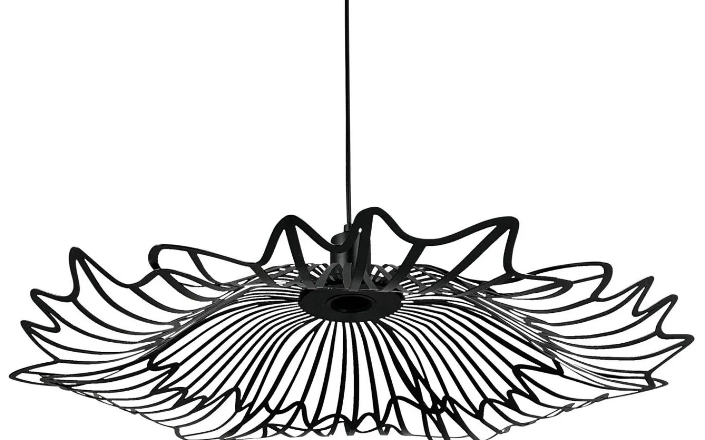 Stora Taklampor Ø50-69 Cm-Dyberg Larsen Flora Taklampa 60cm Mattsvart