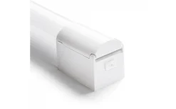 Badrum|Badrumslampor Vägg-Rendl Florio Vägglampa + Uttag Vit 49cm LED 8W IP44 3000K