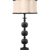 Bordslampor < PR Home Flory Bordslampa 70cm Natur/Svart