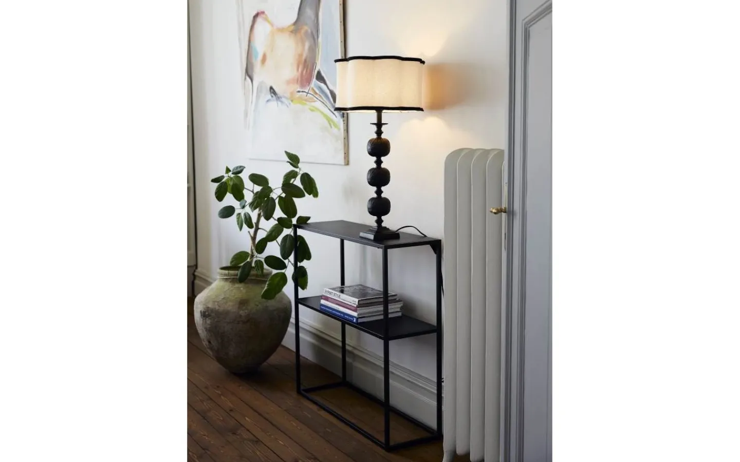 Bordslampor < PR Home Flory Bordslampa 70cm Natur/Svart