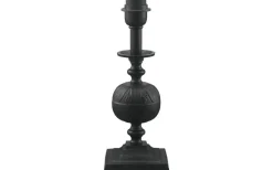 Lampfötter-PR Home Flory Lampfot 33cm Matt Svart