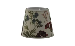 Mönstrade Lampskärmar < Hallbergs Flower Field Lampskärm Ø17cm Natur