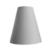 Enfärgade Runda Lampskärmar < ArmaturHantverk Flox Lampskärm Ø16,5cm Grå