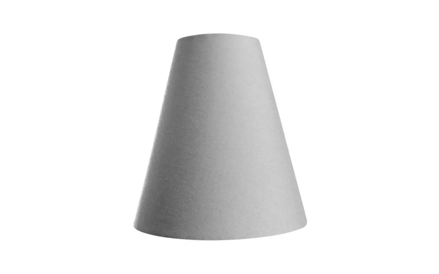 Enfärgade Runda Lampskärmar < ArmaturHantverk Flox Lampskärm Ø16,5cm Grå