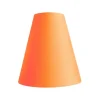 Enfärgade Runda Lampskärmar < ArmaturHantverk Flox Lampskärm Ø16,5cm Orange