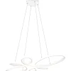 Stora Taklampor Ø70-150 Cm < Trio Lighting Fly Takpendel 83cm LED mattvit 4000K