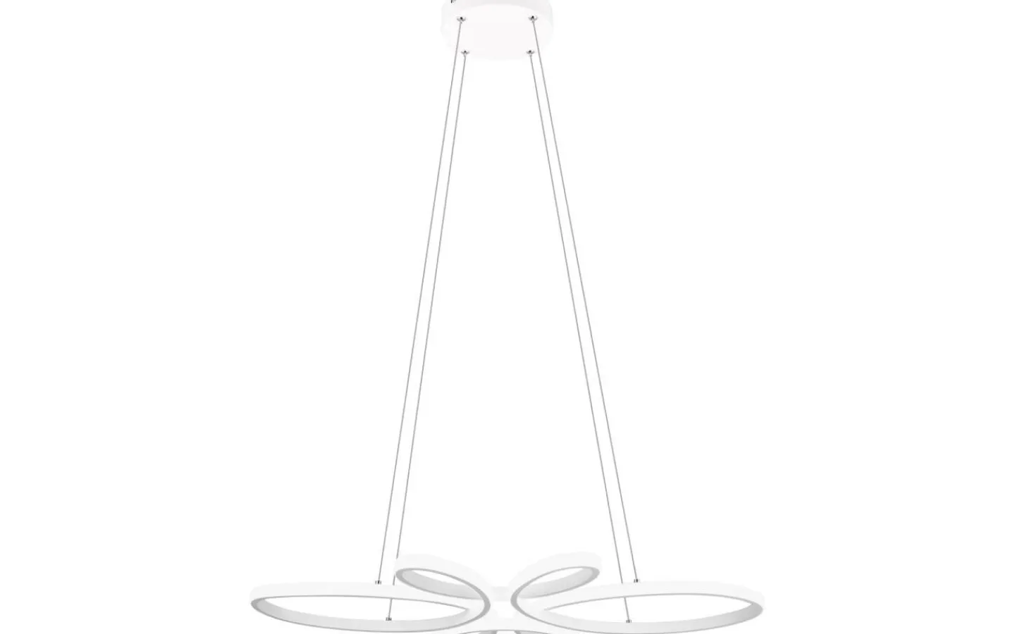 Stora Taklampor Ø70-150 Cm < Trio Lighting Fly Takpendel 83cm LED mattvit 4000K