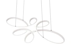 Stora Taklampor Ø70-150 Cm < Trio Lighting Fly Takpendel 83cm LED mattvit 4000K
