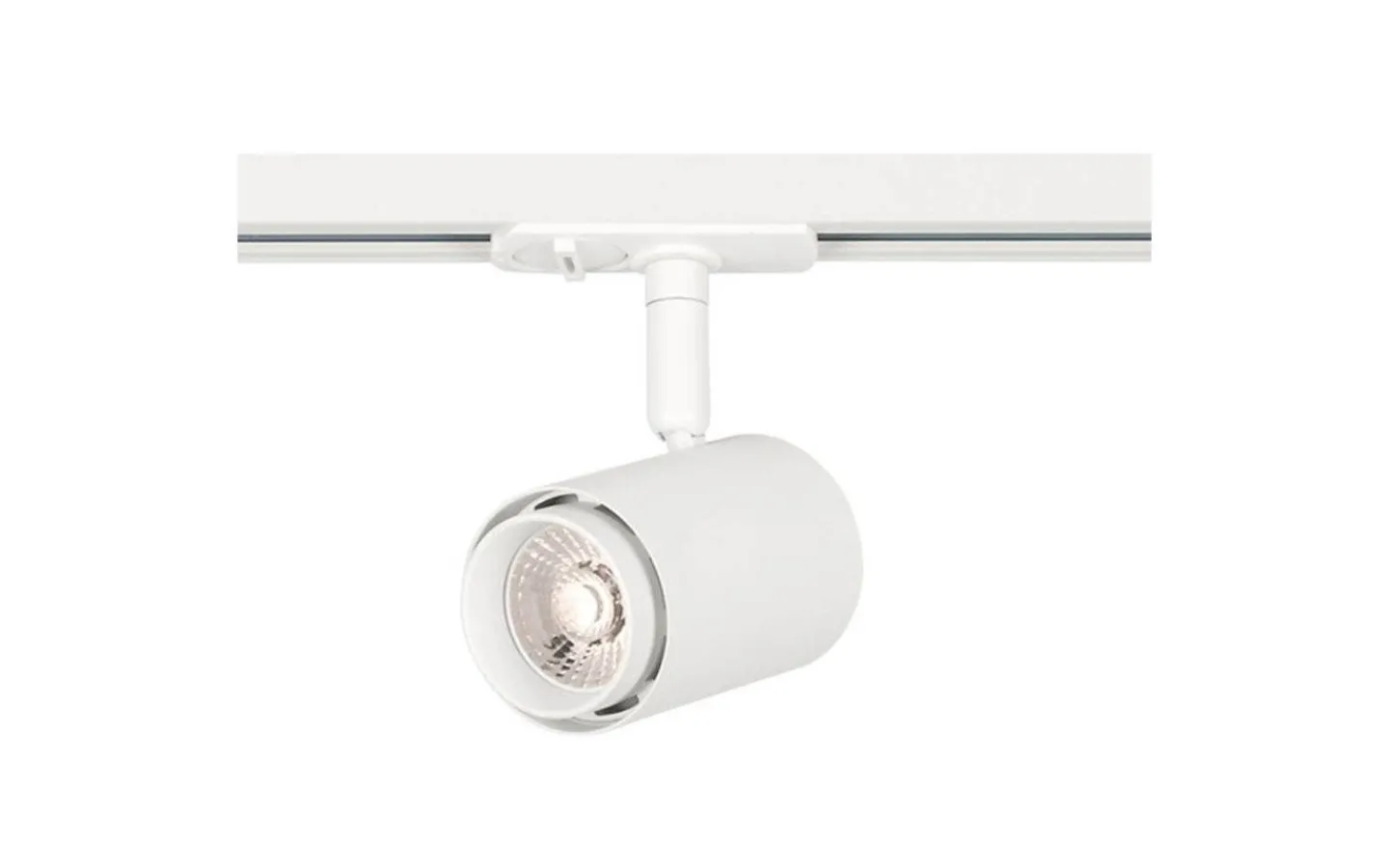 Skensystem-Hidealite Focus Track Micro 1-fas LED 10W 3000K Vit