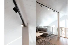 Skensystem-Hidealite Focus Track Micro 1-fas Spotlight 10W LED 2700K Svart