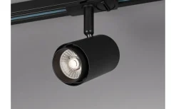 Skensystem-Hidealite Focus Track Micro 1-fas Spotlight 10W LED 2700K Svart