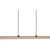 Avlånga Taklampor < Belid Fold Taklampa 118cm LED 2700K 2435lm 23W Sand/Antracit