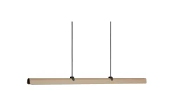 Avlånga Taklampor < Belid Fold Taklampa 118cm LED 2700K 2435lm 23W Sand/Antracit
