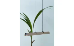 Avlånga Taklampor < Belid Fold Taklampa 118cm LED 2700K 2435lm 23W Sand/Antracit