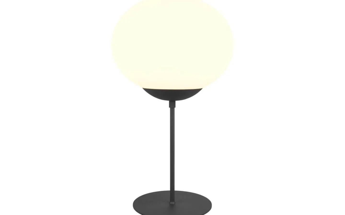 Bordslampor < Trio Lighting Fomento Bordslampa E27 matt svart/vit