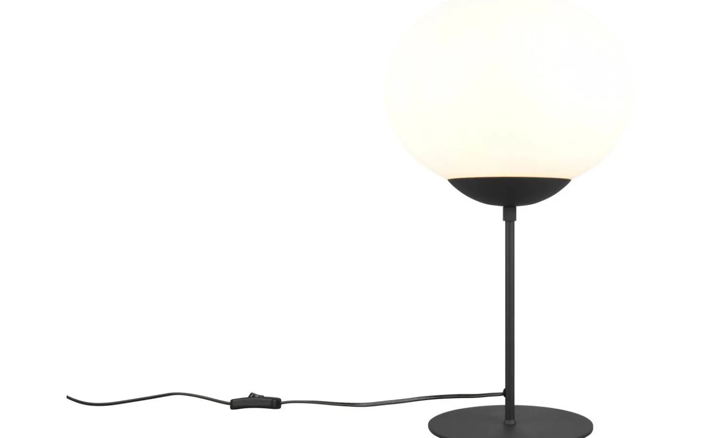 Bordslampor < Trio Lighting Fomento Bordslampa E27 matt svart/vit