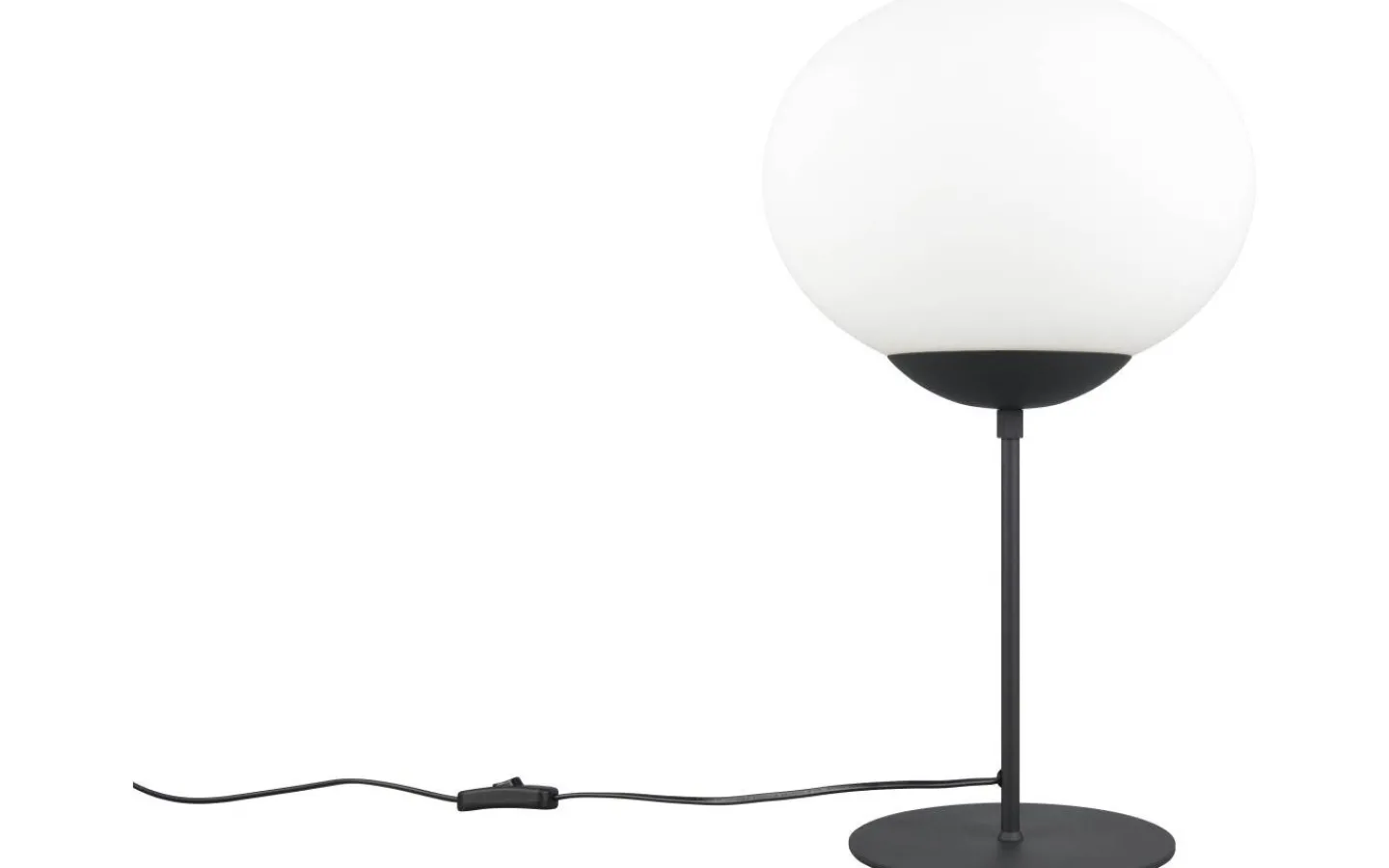 Bordslampor < Trio Lighting Fomento Bordslampa E27 matt svart/vit