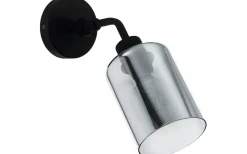 Läslampor < Eglo Forestburg Vägglampa Svart/Grå