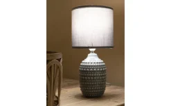 Bordslampor < Mauro Ferretti Fortuna Bordslampa 30,5cm Grå