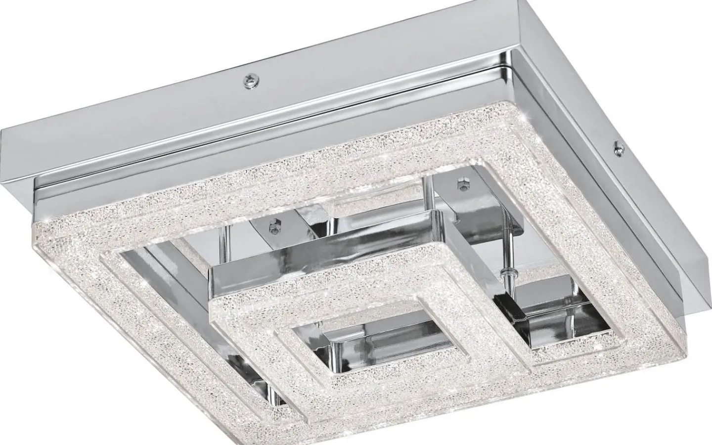 Plafonder < Eglo Fradelo Plafond 26cm LED 3000K 11,5W Krom