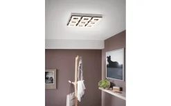 Plafonder-Eglo Fradelo Plafond 44cm LED 3000K 34,2W Krom