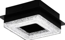 Plafonder < Eglo Fradelo Plafond 14cm LED 3000K 4W Svart