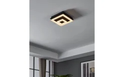 Plafonder < Eglo Fradelo Plafond 26cm LED 3000K 12W Svart