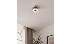Plafonder < Eglo Fradelo Rund Plafond 14cm LED 3000K 3,2W Krom