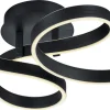 Plafonder < Trio Lighting Francis Plafond LED antracit