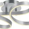 Plafonder < Trio Lighting Francis Plafond LED i borstad aluminium