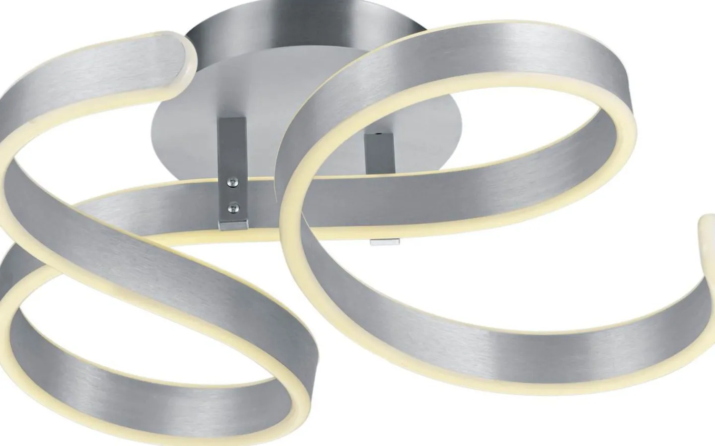 Plafonder < Trio Lighting Francis Plafond LED i borstad aluminium