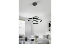 Stora Taklampor Ø70-150 Cm-Trio Lighting Francis Taklampa 72cm LED i antracit