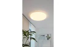 Plafonder-Eglo Frania Plafond 55cm LED 3000K 50W Kristalleffekt Vit