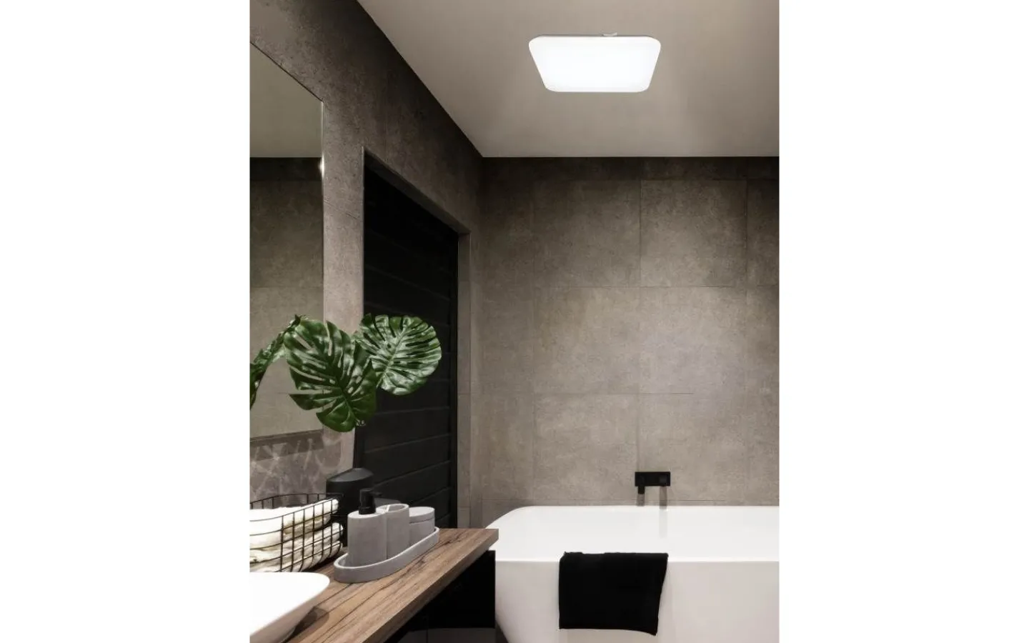 Plafonder < Eglo Frania Plafond 33cm LED 3000K 14,6W Vit IP44