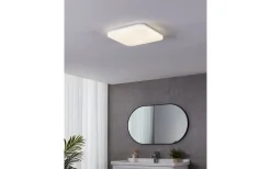 Badrumslampor Tak-Eglo Frania-S Plafond 33cm LED 4000K 14,6W Vit IP44