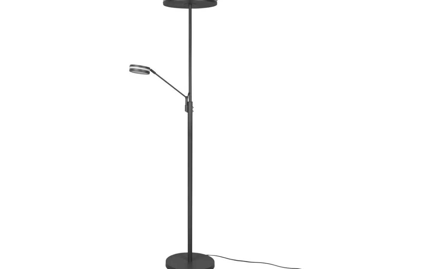Uplight|Golvläslampor < Trio Lighting Franklin Golvlampa LED uplight antracit