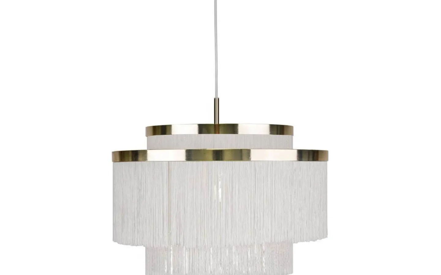 Vardagsrum|Stora Taklampor Ø50-69 Cm-Globen Lighting Frans Taklampa Vit