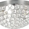 Hall & Trappa|Sovrum < Aneta Freja Kristallplafond 40cm Krom